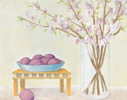 Picture of PLUMS AND VASE