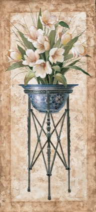 Picture of FLORAL PEDESTAL I