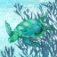 Picture of CALYPSO TURTLES IV - BRIGHT