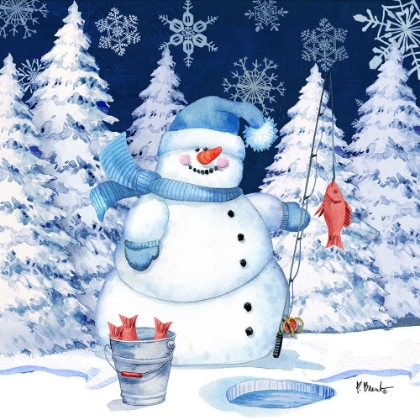 Picture of ICY SNOWMAN III - NAVY