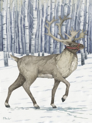 Picture of BIRCH REINDEER VERTICAL I