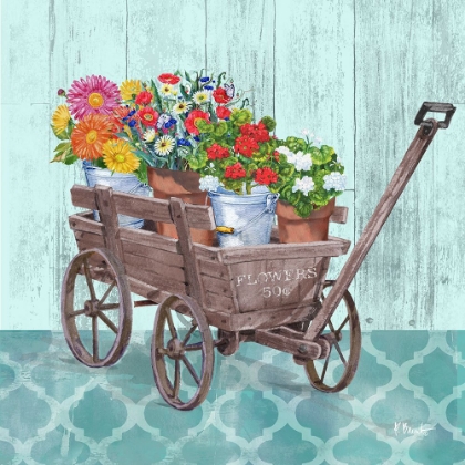 Picture of FLOWER CART I