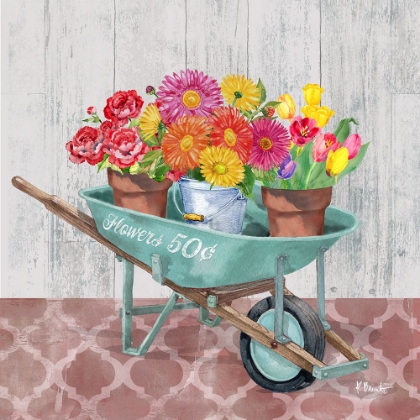 Picture of FLOWER CART III