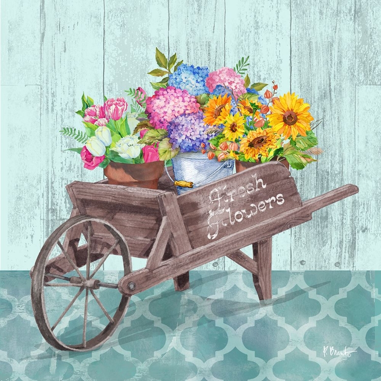 Picture of FLOWER CART IV