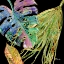 Picture of SPECTRUM PALM FRONDS II - BLACK