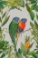 Picture of PARAKEETS TROPICAL GARDEN  I