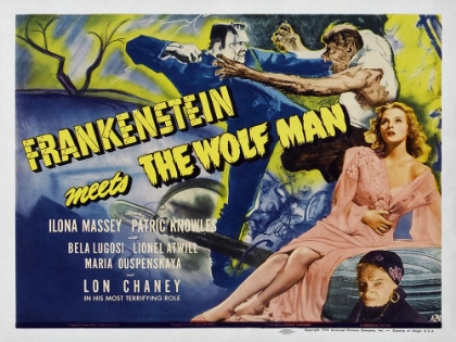 Picture of FRANKENSTEIN MEETS THE WOLF MAN