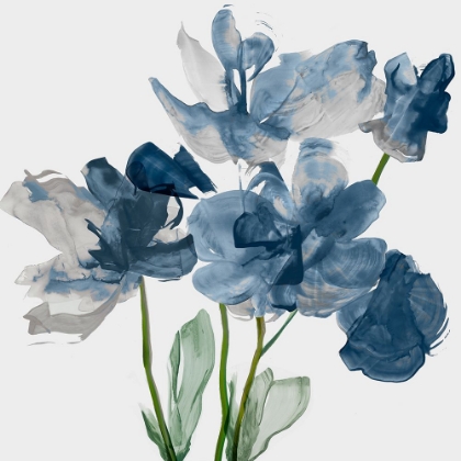Picture of BLUE FLORAL RADIANCE II