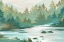 Picture of GREEN SERENE  II