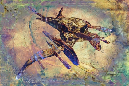 Picture of SPACE SHIP ART
