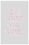 Picture of DO WHAT YOU LOVE