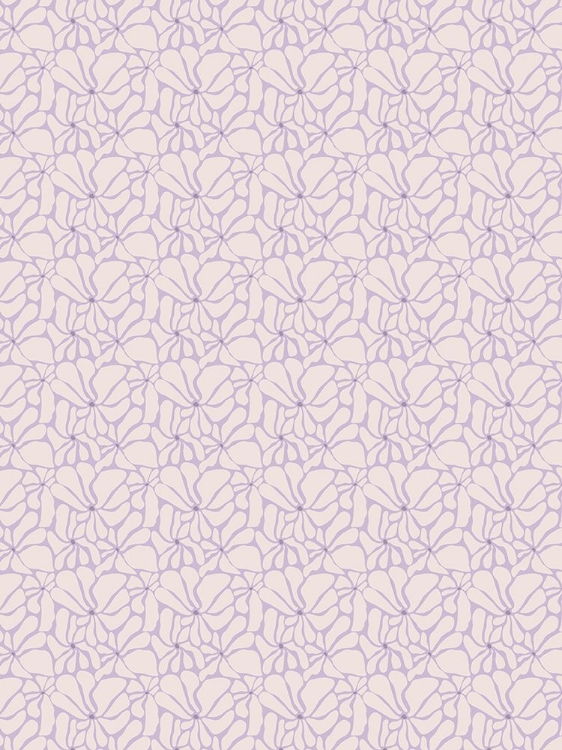 Picture of CUTE PURPLE FLOWER PATTERN