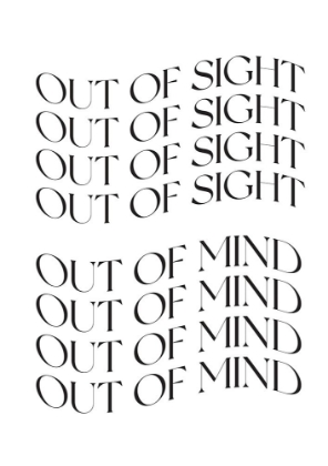 Picture of OUT OF SIGHT - OUT OF MIND