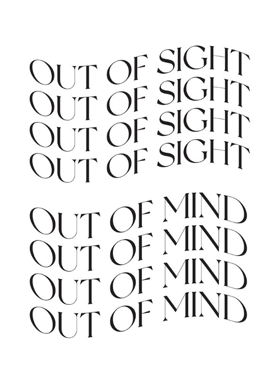 Picture of OUT OF SIGHT - OUT OF MIND