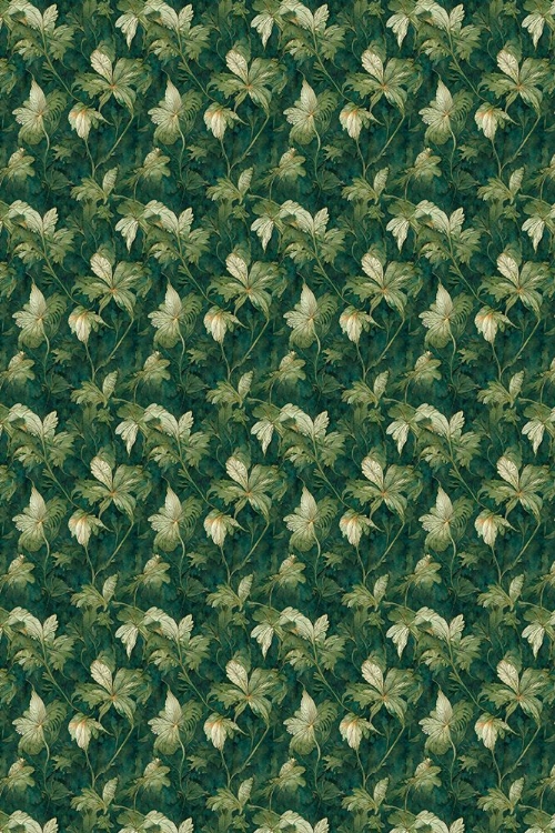 Picture of GREEN LEAFS PATTERN