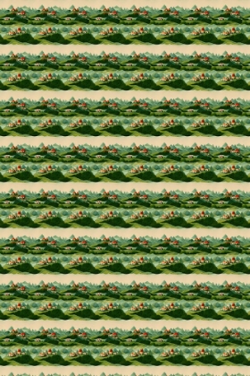 Picture of CUTE VILLAGE PATTERN