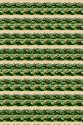 Picture of CUTE VILLAGE PATTERN