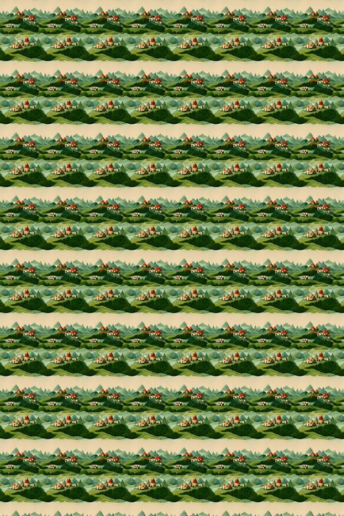 Picture of CUTE VILLAGE PATTERN