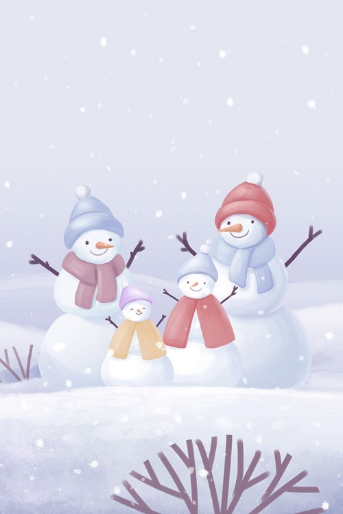 Picture of SNOWMAN FAMILY