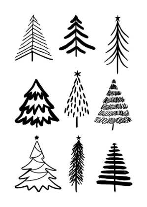 Picture of CHRISTMAS TREES 3