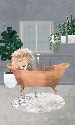Picture of LEO LION IN COPPER BATH