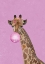 Picture of PINK GIRAFFE BUBBLE GUM