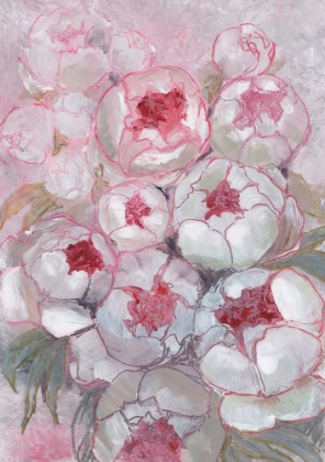 Picture of NURIA BOUQUET OF PEONIES IN PINK