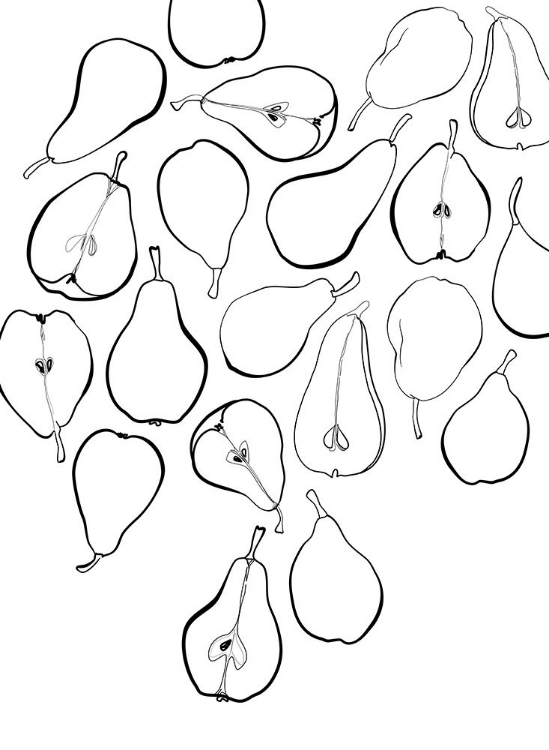Picture of LINE ART PEARS