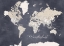 Picture of WANDERLUST WORLD MAP GLYN