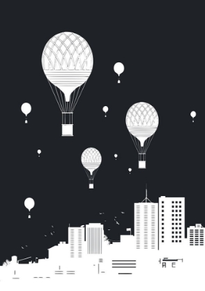 Picture of BALLOONS AND THE CITY