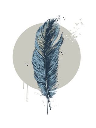 Picture of FEATHER IN A CIRCLE