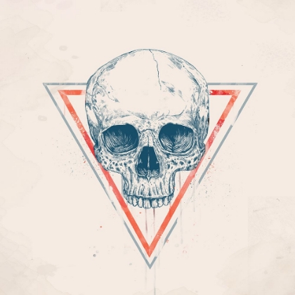 Picture of SKULL IN TRIANGLES