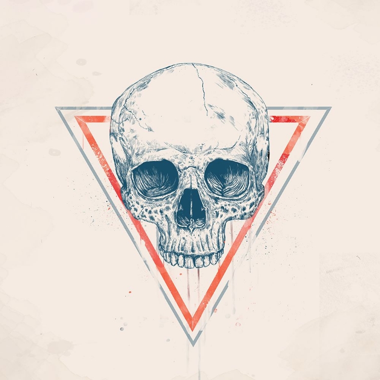 Picture of SKULL IN TRIANGLES