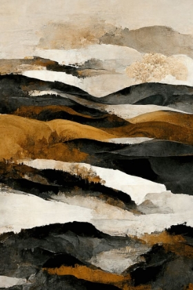 Picture of OCHRE AND BEIGE MOUNTAINS