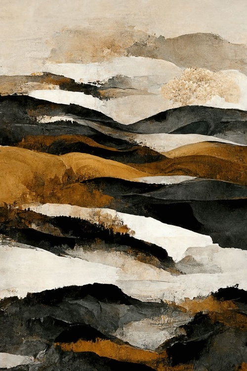 Picture of OCHRE AND BEIGE MOUNTAINS