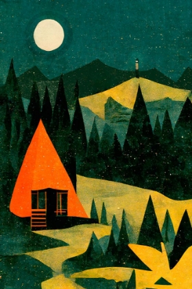 Picture of CABIN IN THE FOREST