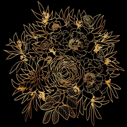 Picture of NANETTE BOUQUET IN GOLD AND BLACK