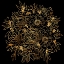 Picture of NANETTE BOUQUET IN GOLD AND BLACK