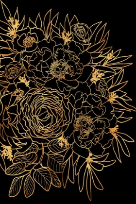 Picture of NANETTE BOUQUET IN GOLD AND BLACK