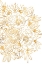 Picture of NANETTE FLORAL ART IN GOLD