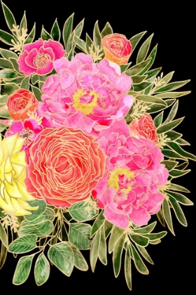 Picture of NANETTE FLORAL ART IN BRIGHT COLORS