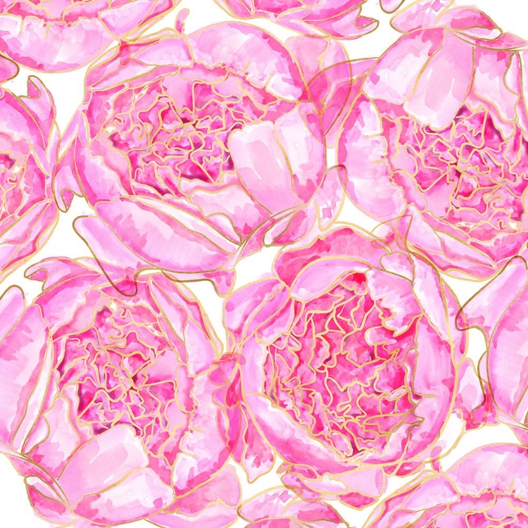 Picture of SALLYS PEONIES PATTERN