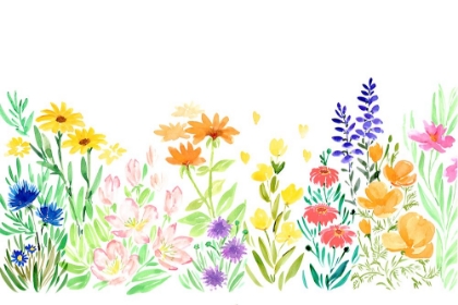 Picture of WATERCOLOR WILDFLOWERS
