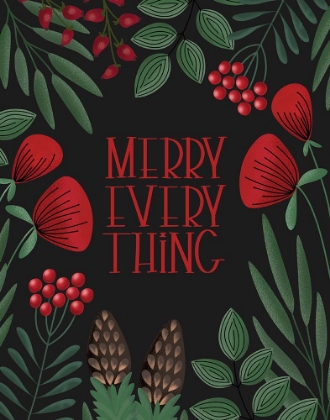 Picture of MERRY EVERYTHING IN BLACK