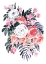 Picture of HARRIET BOUQUET IN RASPBERRY PINK