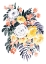 Picture of HARRIET BOUQUET IN CORAL