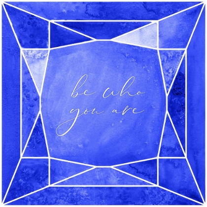 Picture of BE WHO YOU ARE GEM COBALT BLUE