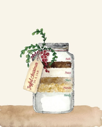 Picture of JOYFUL CHRISTMAS IN A JAR