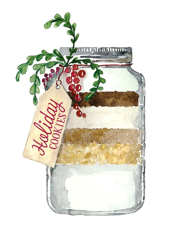 Picture of HOLIDAY COOKIES IN A JAR