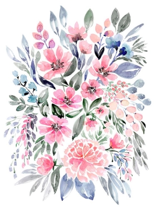 Picture of CLARA WATERCOLOR BOUQUET